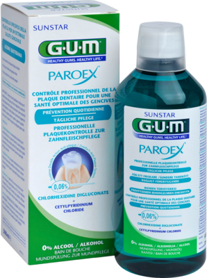 GUM PAROEX 0,06% CHX Mundspülung