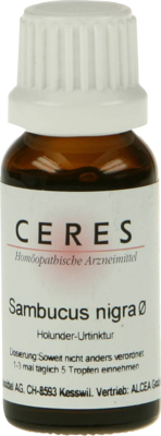 CERES Sambucus nigra Urtinktur