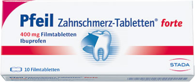 PFEIL Zahnschmerz-Tabletten forte Filmtabletten