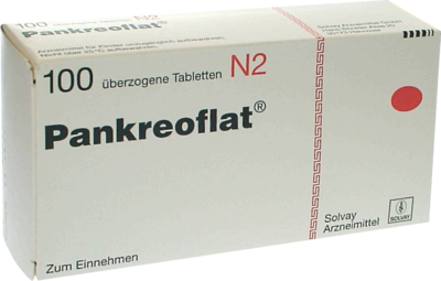 PANKREOFLAT überzogene Tabletten