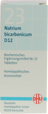 BIOCHEMIE DHU 23 Natrium bicarbonicum D 12 Tabl.