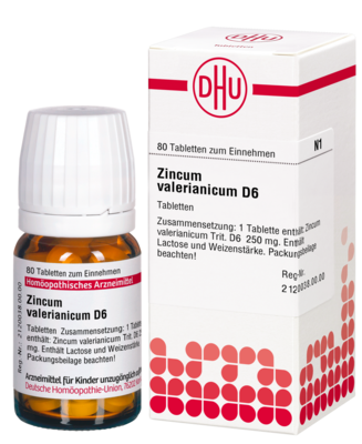 ZINCUM VALERIANICUM D 6 Tabletten