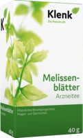 MELISSENBLÄTTER Tee Klenk