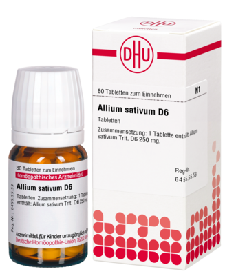 ALLIUM SATIVUM D 6 Tabletten