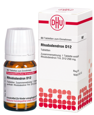 RHODODENDRON D 12 Tabletten