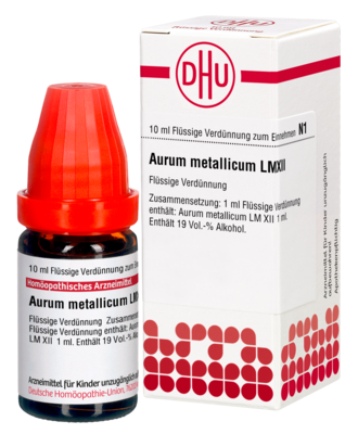 AURUM METALLICUM LM XII Dilution