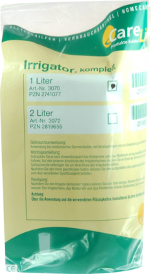 IRRIGATOR KOMPLETT 1 l