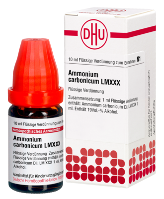 AMMONIUM CARBONICUM LM XXX Dilution