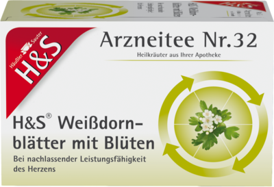 H&S Weißdornblätter mit Blüten Filterbeutel