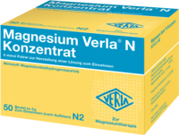 MAGNESIUM VERLA N Konzentrat Plv.z.H.e.L.z.Einn.