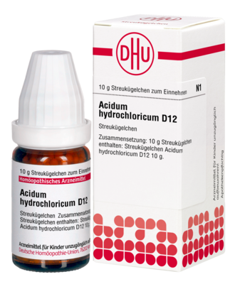 ACIDUM HYDROCHLORICUM D 12 Globuli