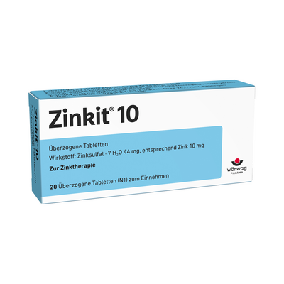 ZINKIT 10 überzogene Tabletten