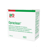 OPRACLEAN Mullbinde z.Tampon.m.Jodoform 5 cmx5 m