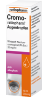 CROMO-RATIOPHARM Augentropfen