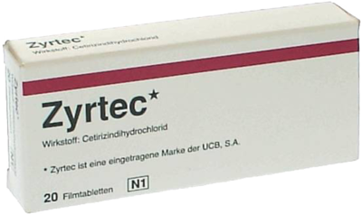 ZYRTEC 10 mg Filmtabletten