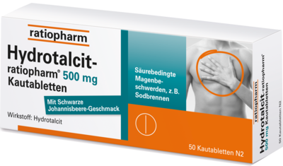 HYDROTALCIT-ratiopharm 500 mg Kautabletten