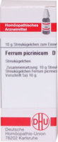 FERRUM PICRINICUM D 12 Globuli