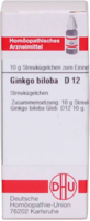 GINKGO BILOBA D 12 Globuli