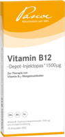 VITAMIN B12 DEPOT Inj. 1500 µg Injektionslösung