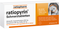 RATIOPYRIN Schmerztabletten