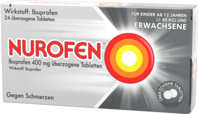 NUROFEN Ibuprofen 400 mg überzogene Tabletten