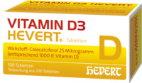 VITAMIN D3 HEVERT Tabletten