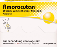 AMOROCUTAN 50 mg/ml wirkstoffhaltiger Nagellack