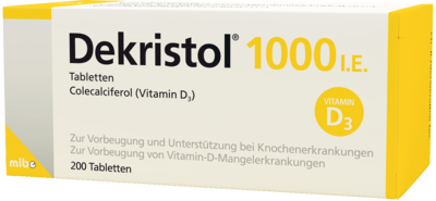 DEKRISTOL 1.000 I.E. Tabletten