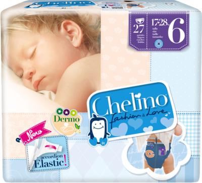 CHELINO 6 Babywindel Junior 17-28 kg