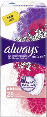 ALWAYS discreet Inkontinenz Liner Slipeinlagen