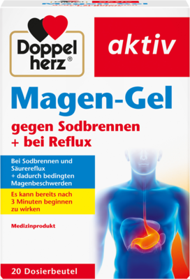 DOPPELHERZ Magen-Gel gegen Sodbrennen+bei Reflux