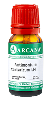 ANTIMONIUM TARTARICUM LM 1 Dilution