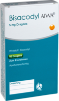 BISACODYL AIWA 5 mg Dragees