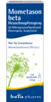 MOMETASON beta Heuschnupfenspray 50µg/Sp.140 Sp.St