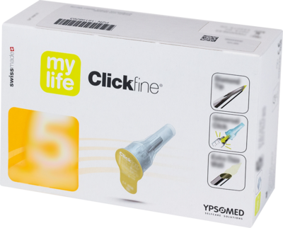 MYLIFE Clickfine Pen-Nadeln 5 mm 31 G