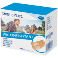 DERMAPLAST WATER-RESISTANT Pflasterstrips 25x72 mm