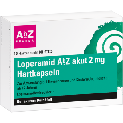 LOPERAMID AbZ akut 2 mg Hartkapseln