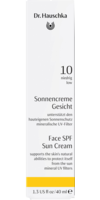 DR.HAUSCHKA Sonnencreme Gesicht LSF 10