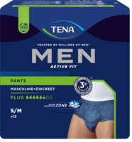 TENA MEN Act.Fit Inkontinenz Pants Plus S/M blau