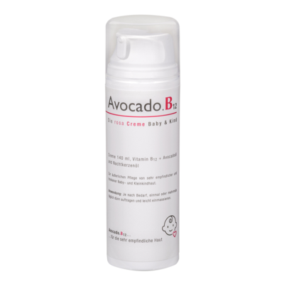 AVOCADO B12 Die rosa Baby & Kind Creme