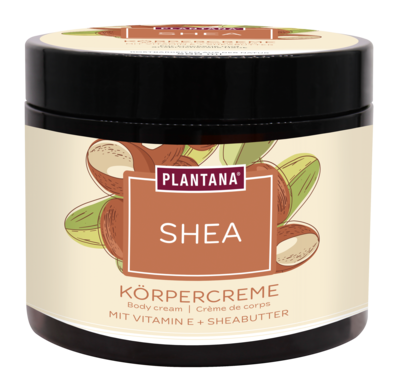 PLANTANA Shea Körpercreme Sheabutter m.Vitamin-E