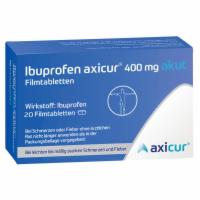 IBUPROFEN axicur 400 mg akut Filmtabletten